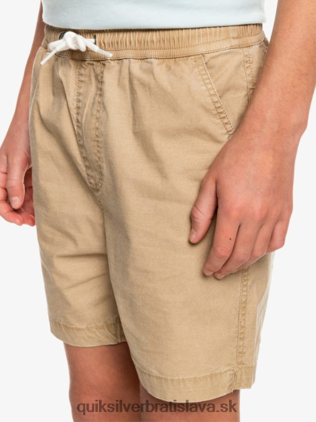8-16 taxer 15 šortky s elastickým pásom Quiksilver chlapci B80HXR2080 plage
