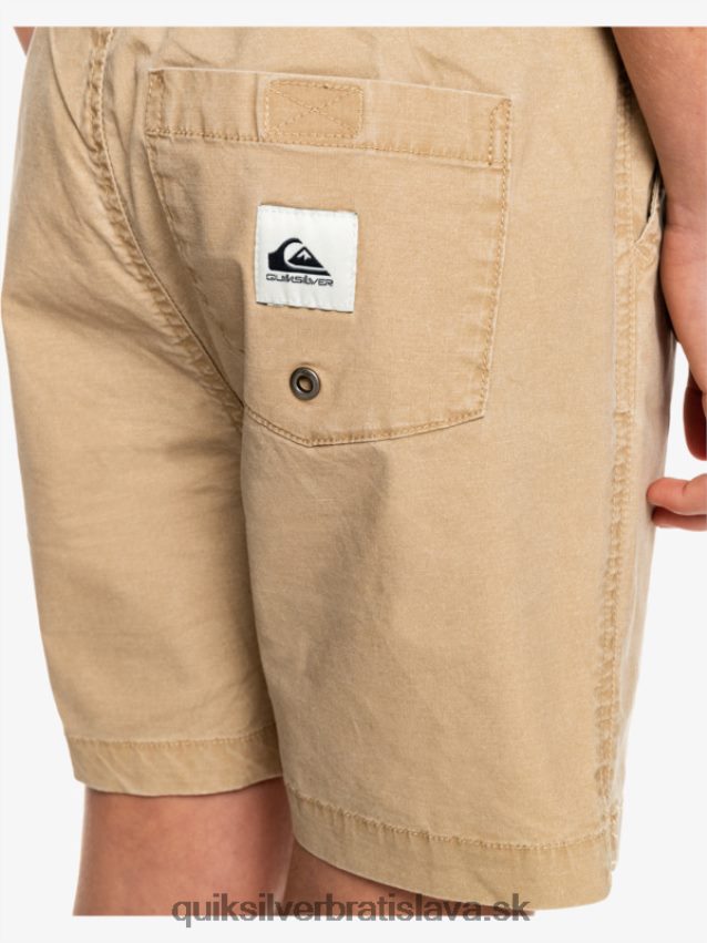 8-16 taxer 15 šortky s elastickým pásom Quiksilver chlapci B80HXR2080 plage