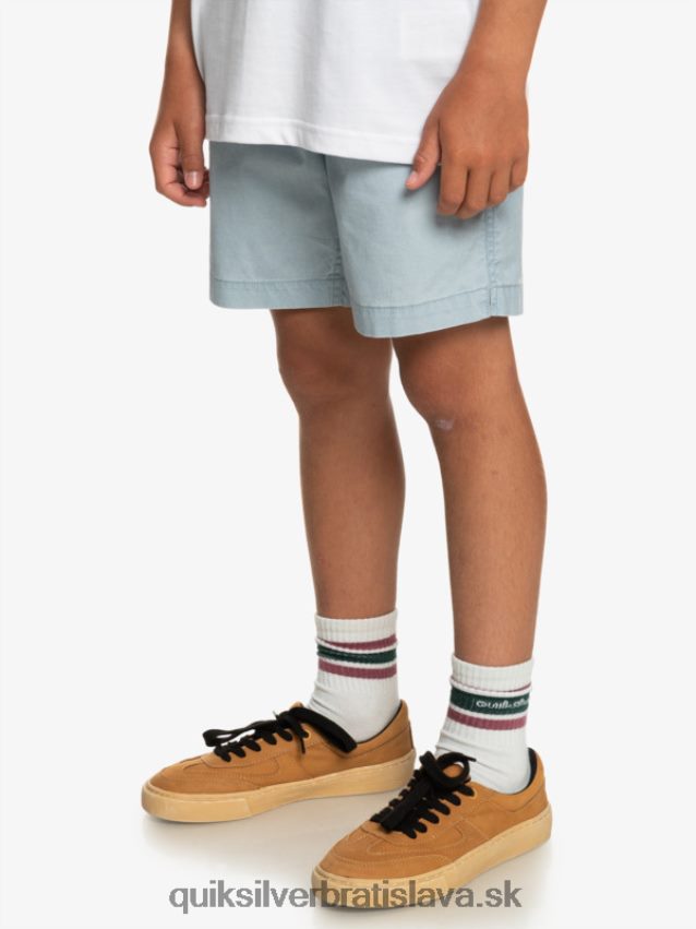 8-16 taxer 15 šortky s elastickým pásom Quiksilver chlapci B80HXR2082 nebeská modrá