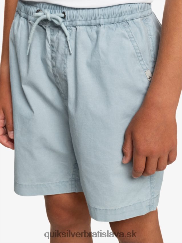 8-16 taxer 15 šortky s elastickým pásom Quiksilver chlapci B80HXR2082 nebeská modrá