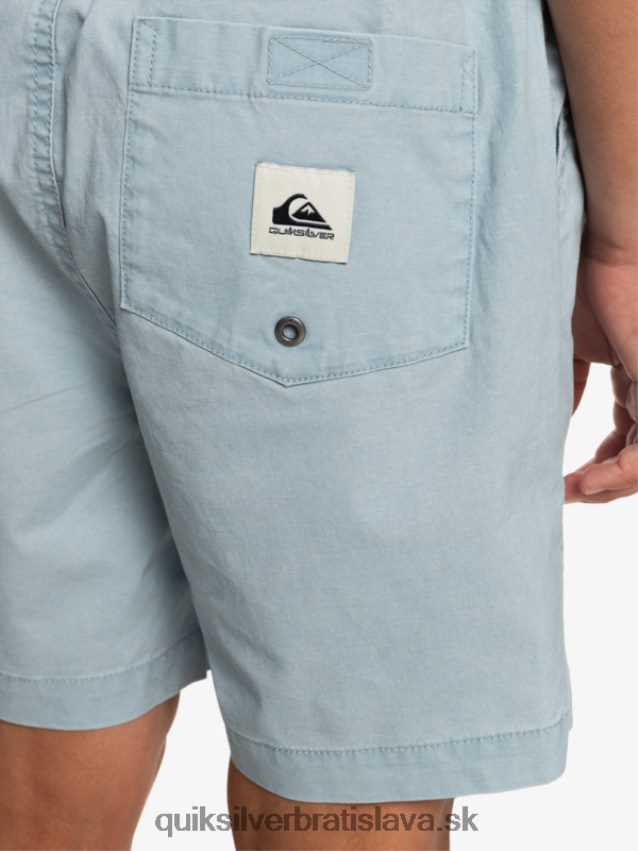 8-16 taxer 15 šortky s elastickým pásom Quiksilver chlapci B80HXR2082 nebeská modrá