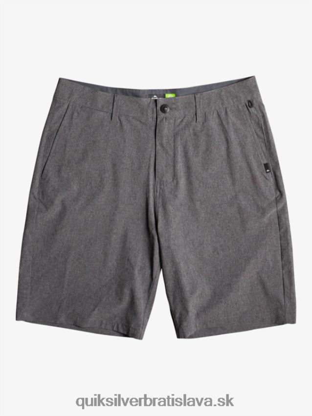 8-16 zväzok vres obojživelník 19 hybridné šortky Quiksilver chlapci B80HXR2313 čierna
