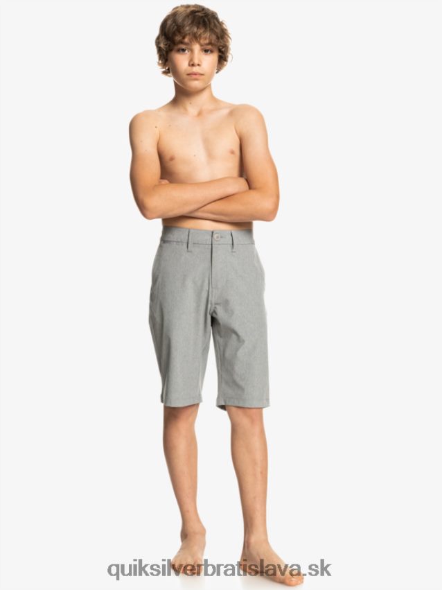8-16 zväzok vres obojživelník 19 hybridné šortky Quiksilver chlapci B80HXR2326 fujavica