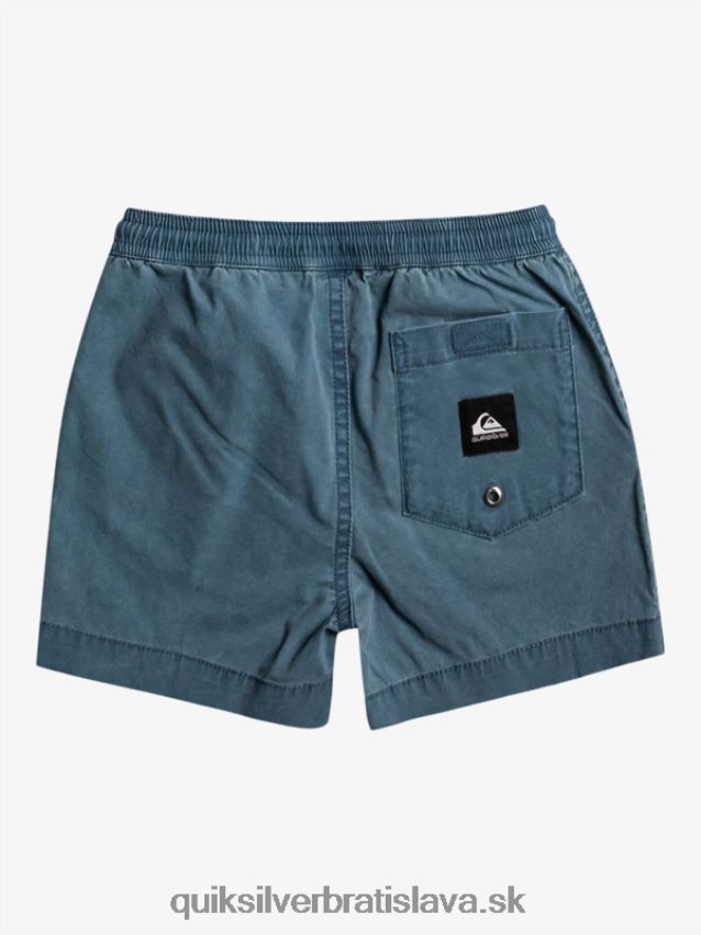 Elastické šortky 2-7 taxer Quiksilver chlapci B80HXR2216 polnočné námorníctvo