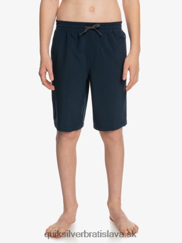 Hybridné šortky 8-16 ocean elastic amph yth 18 Quiksilver chlapci B80HXR2256 námornícke sako
