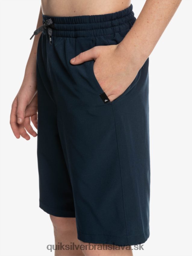 Hybridné šortky 8-16 ocean elastic amph yth 18 Quiksilver chlapci B80HXR2256 námornícke sako