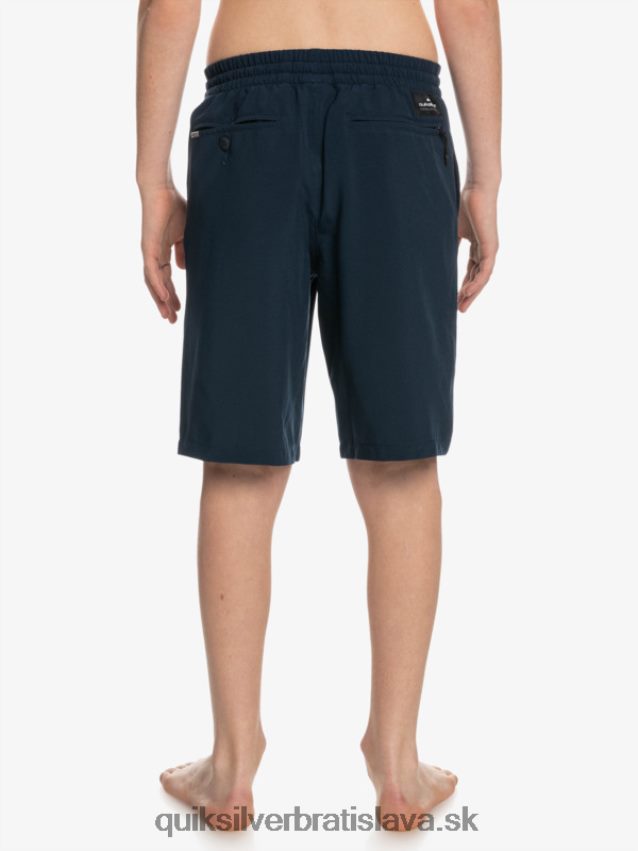 Hybridné šortky 8-16 ocean elastic amph yth 18 Quiksilver chlapci B80HXR2256 námornícke sako