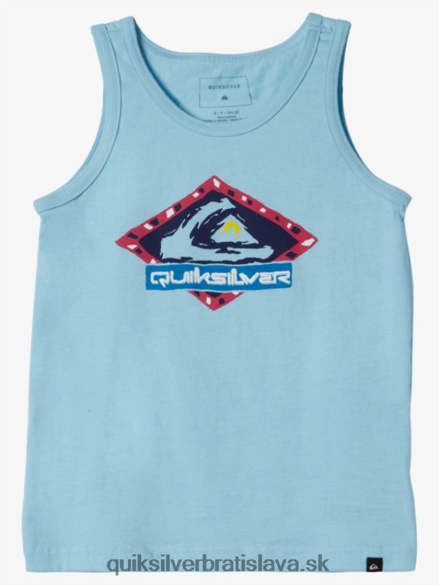 2-7 funky frame tank tričko Quiksilver chlapci B80HXR2264 modrá obloha