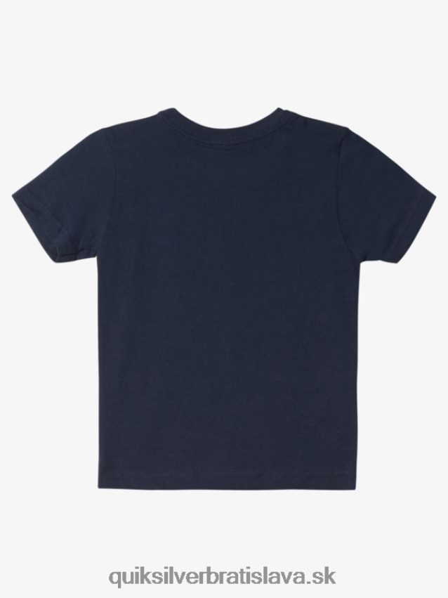 2-7 polnočné slnko tričko Quiksilver chlapci B80HXR1963 námornícke sako