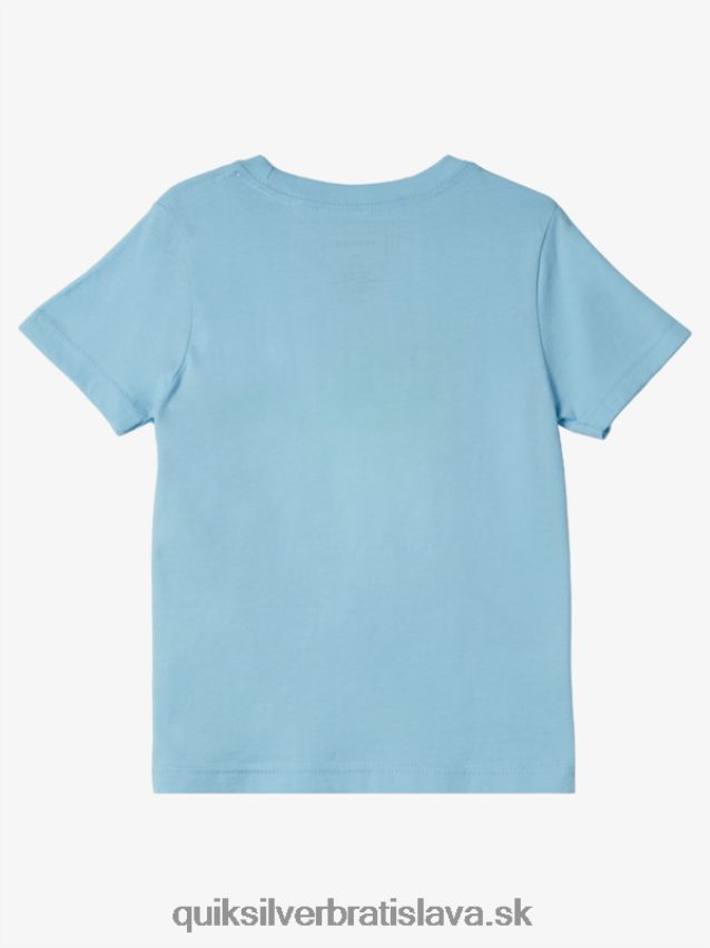 2-7 surf buddy tričko Quiksilver chlapci B80HXR2160 modrá obloha