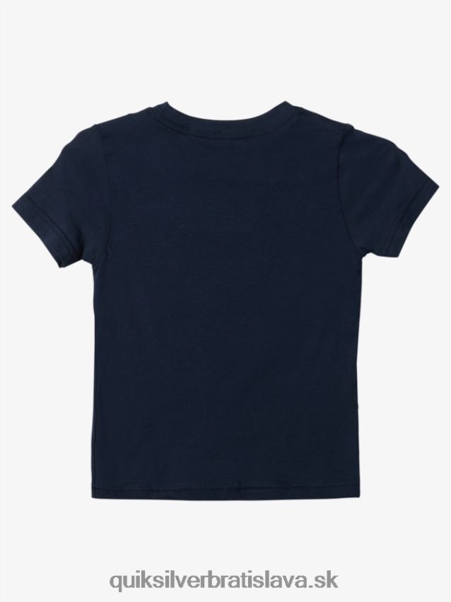 2-7 vyprané tričko Quiksilver chlapci B80HXR1969 námornícke sako