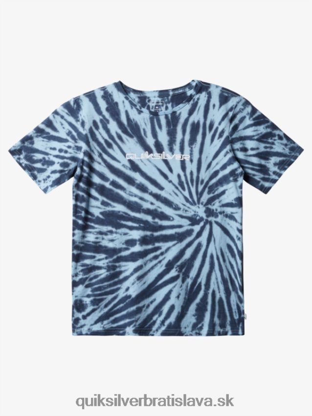 8-16 omni tričko Quiksilver chlapci B80HXR2311 vzdušná modrá