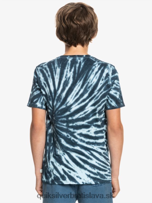 8-16 omni tričko Quiksilver chlapci B80HXR2311 vzdušná modrá