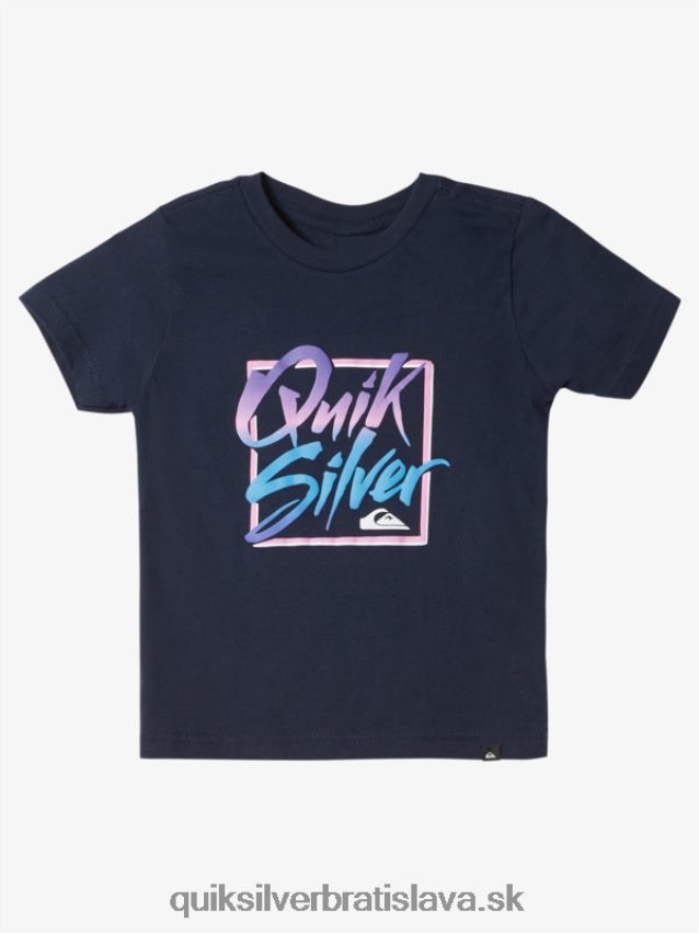 Letné tričko 2-7 Quiksilver chlapci B80HXR1975 námornícke sako