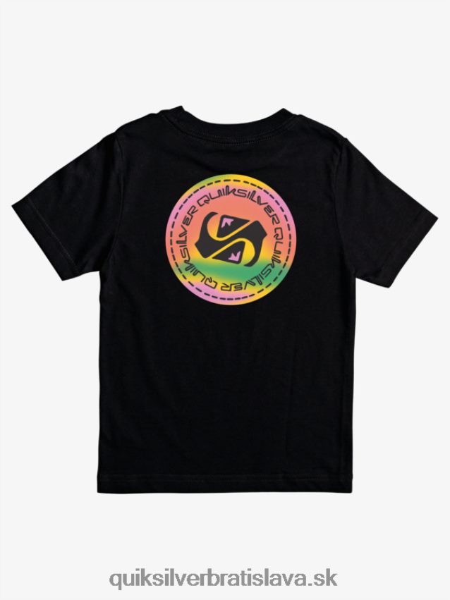 Splývavé tričko 8-16 farieb Quiksilver chlapci B80HXR2173 čierna