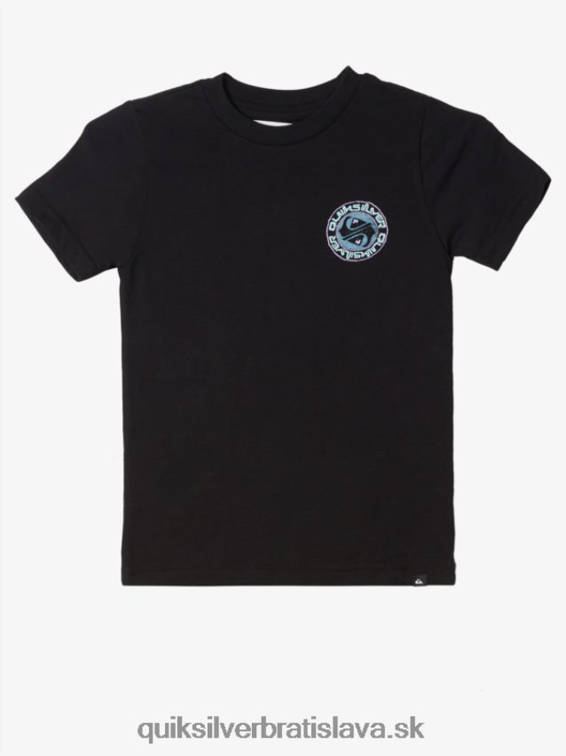 Tričko 2-7 slaných rozprávok Quiksilver chlapci B80HXR1952 čierna
