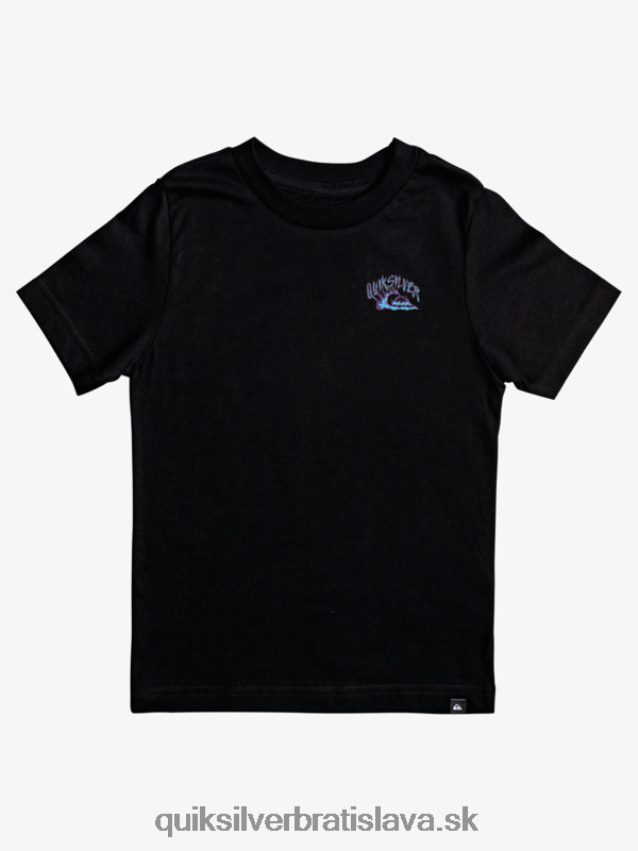 Tričko s ochranou 8-16 vĺn Quiksilver chlapci B80HXR2230 čierna