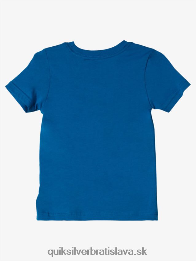 Tričko so svetelným tunelom 2-7 Quiksilver chlapci B80HXR2129 šnorchlovať modrá