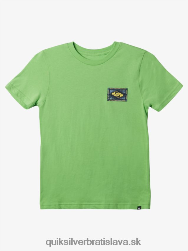 Vibingové tričko 8-16 Quiksilver chlapci B80HXR1945 panama