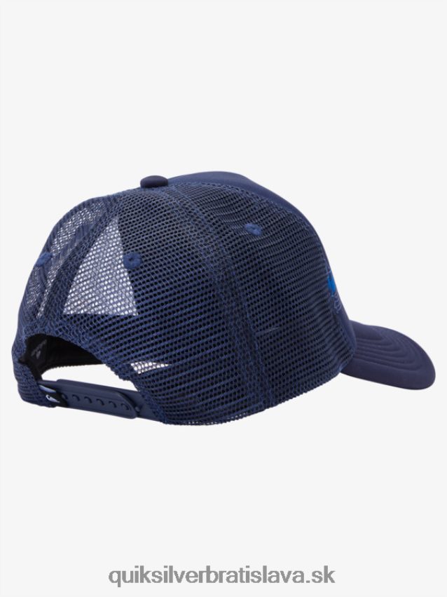 2-7 bzučiak coop trucker klobúk Quiksilver chlapci B80HXR2204 námornícke sako