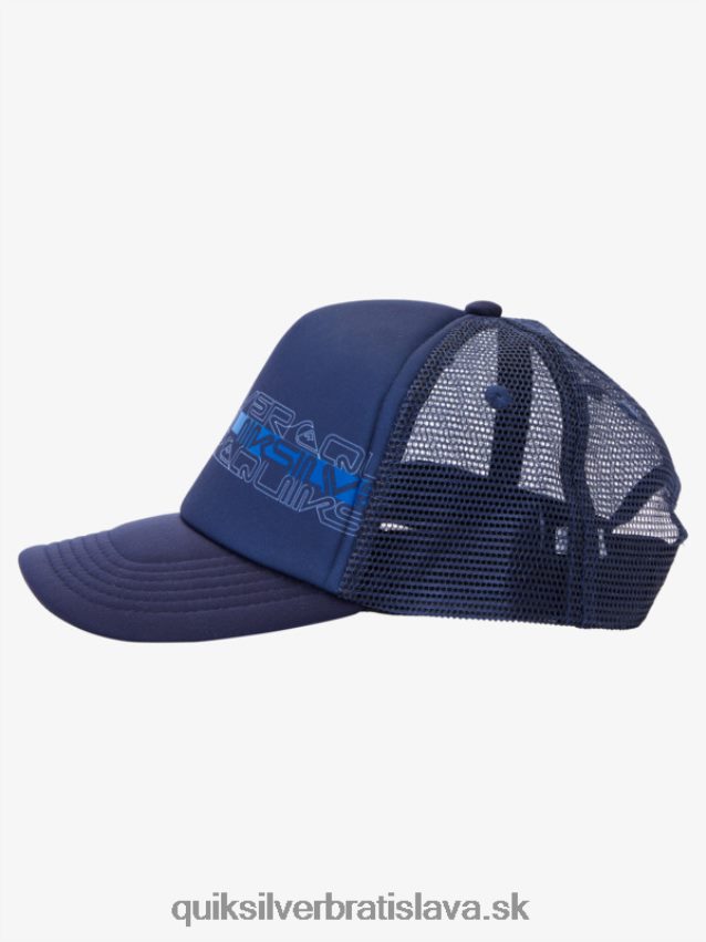 2-7 bzučiak coop trucker klobúk Quiksilver chlapci B80HXR2204 námornícke sako