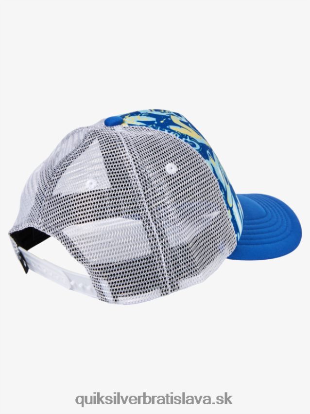 2-7 bzučiak coop trucker klobúk Quiksilver chlapci B80HXR2205 šnorchlovať modrá