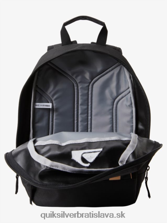 2-7 chompingový 12 l batoh Quiksilver chlapci B80HXR2152 uhľovočierna
