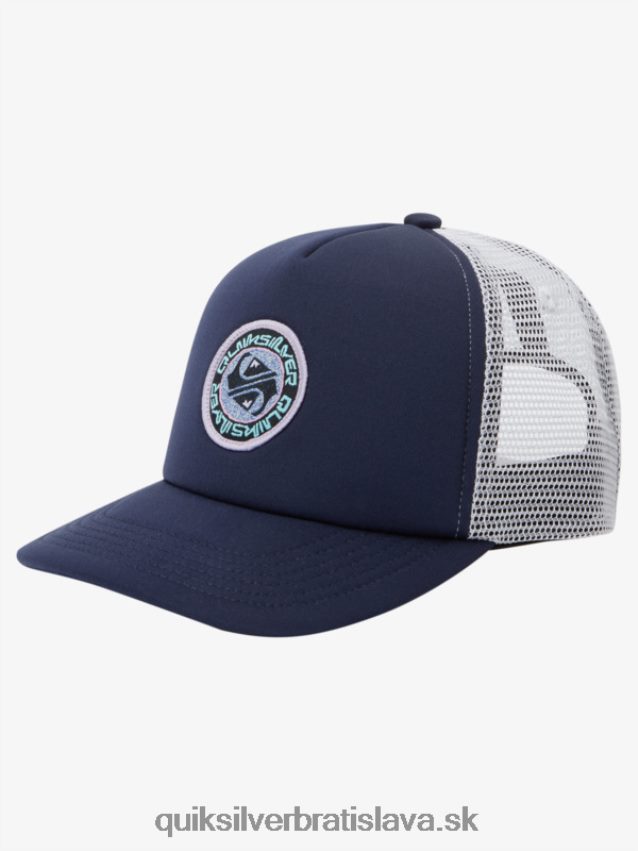 2-7 záludný klobúk trucker Quiksilver chlapci B80HXR1892 námornícke sako