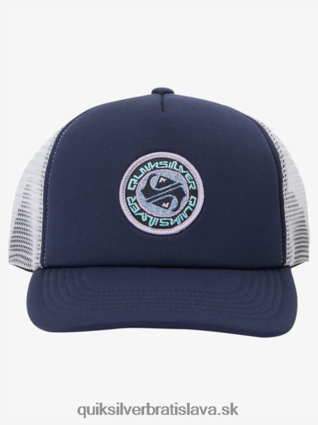 2-7 záludný klobúk trucker Quiksilver chlapci B80HXR1892 námornícke sako