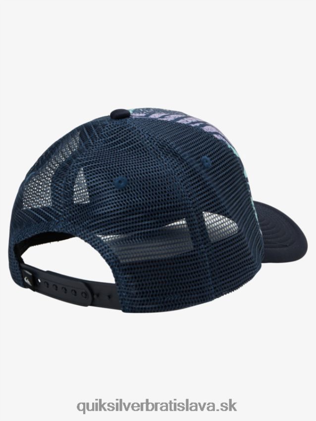 8-16 bzučiak coop trucker klobúk Quiksilver chlapci B80HXR2042 železná brána