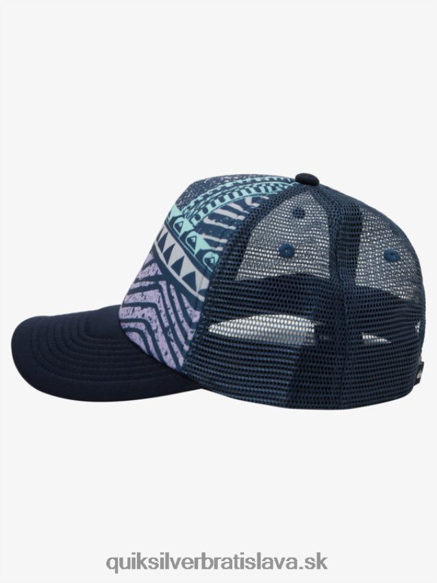 8-16 bzučiak coop trucker klobúk Quiksilver chlapci B80HXR2042 železná brána