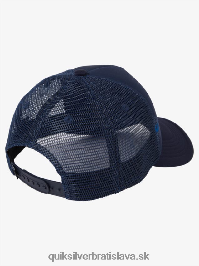 8-16 bzučiak coop trucker klobúk Quiksilver chlapci B80HXR2043 polnočné námorníctvo
