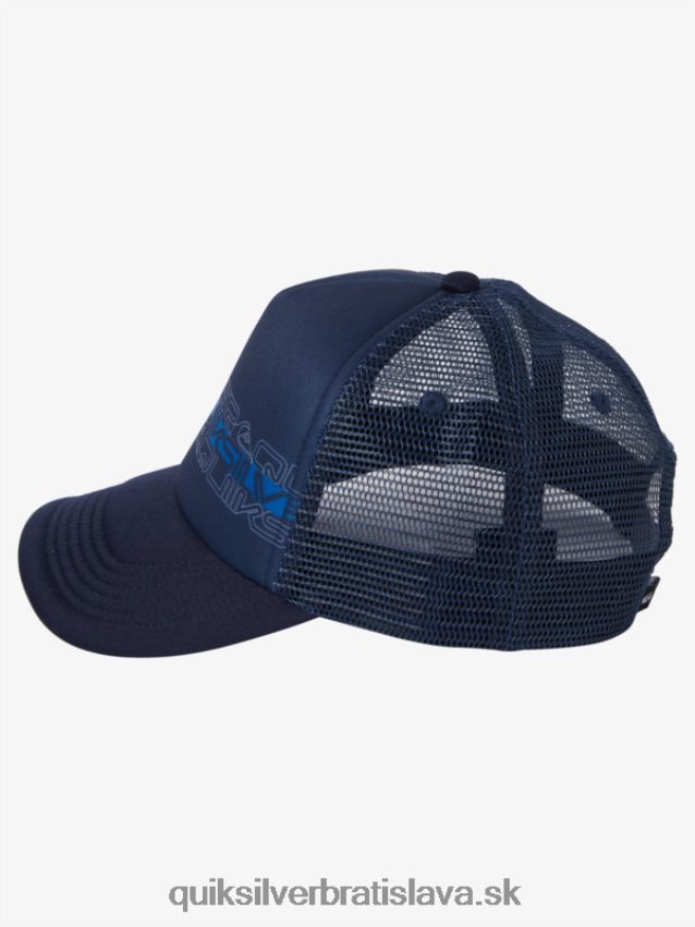 8-16 bzučiak coop trucker klobúk Quiksilver chlapci B80HXR2043 polnočné námorníctvo