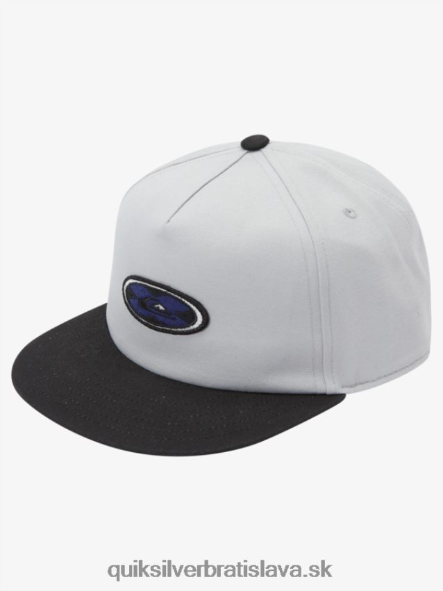 8-16 zinger snapback klobúk Quiksilver chlapci B80HXR2049 šedo fialová