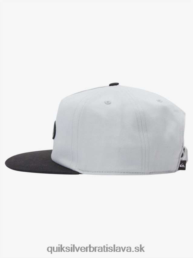 8-16 zinger snapback klobúk Quiksilver chlapci B80HXR2049 šedo fialová