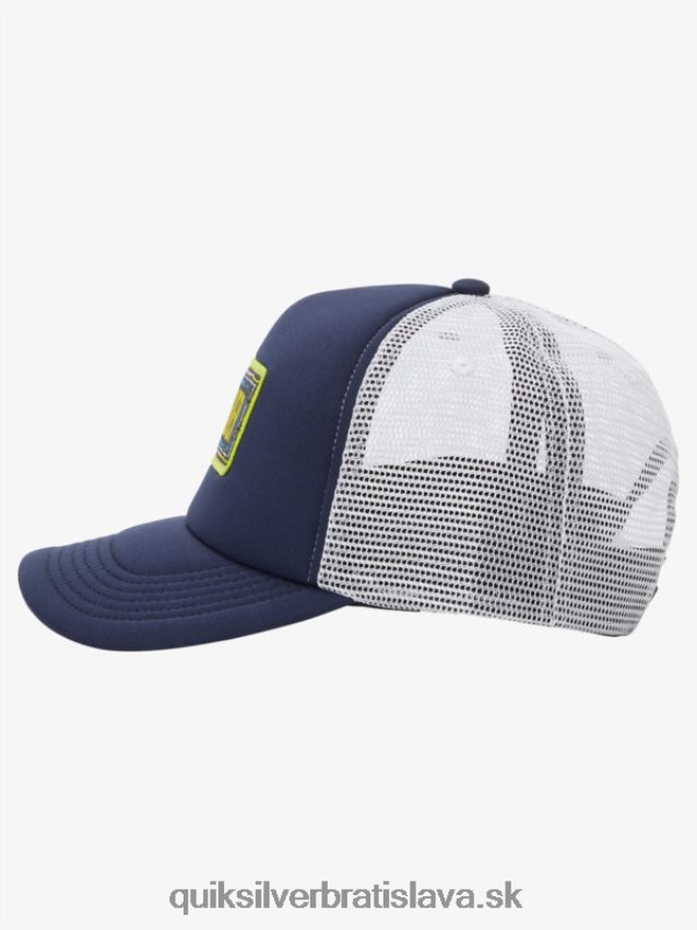 Štýlový snapback klobúk 8-16 Quiksilver chlapci B80HXR2046 námornícke sako