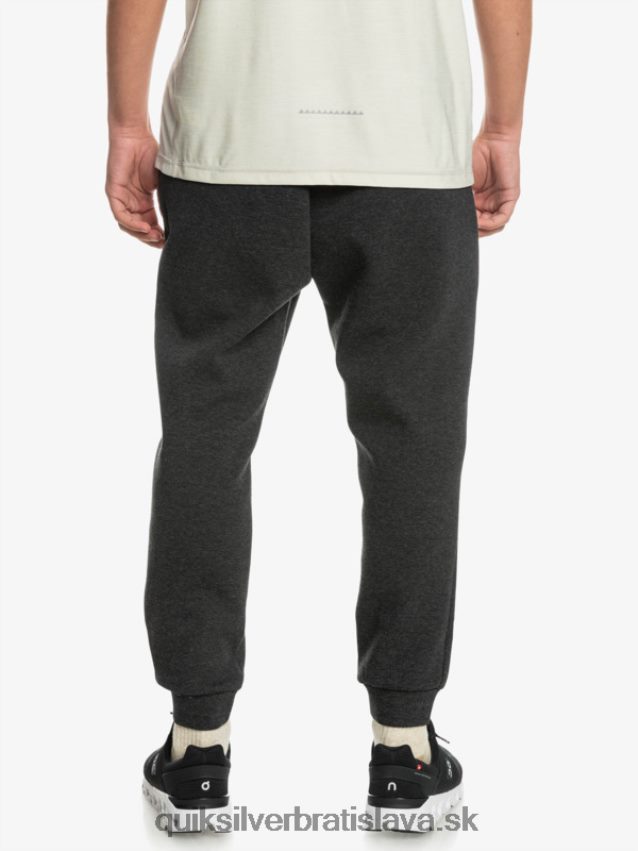 vystúpiť z fleecových joggerov Quiksilver muži B80HXR1721 fantómový vres