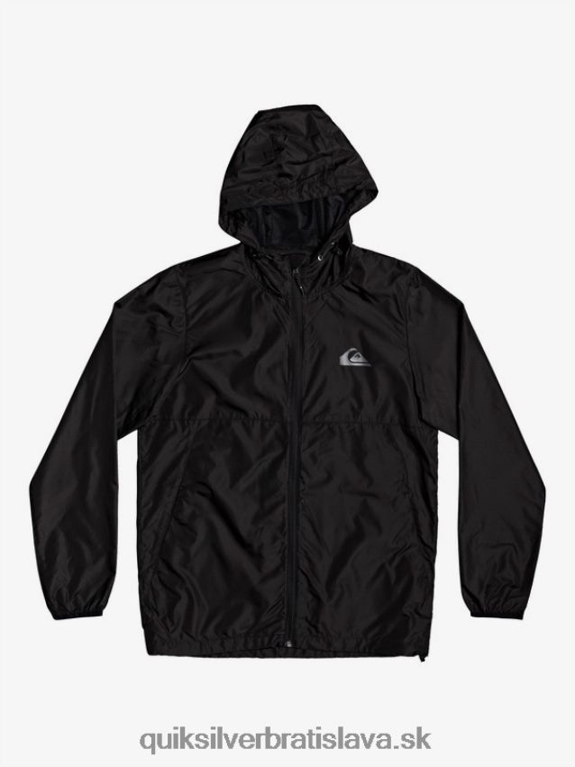 každodenná vetrová bunda Quiksilver muži B80HXR1012 čierna