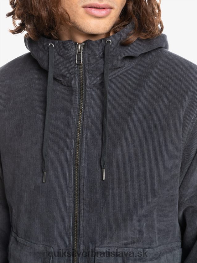 manšestrová bunda s trojitým nadväzcom Quiksilver muži B80HXR1558 asfaltka