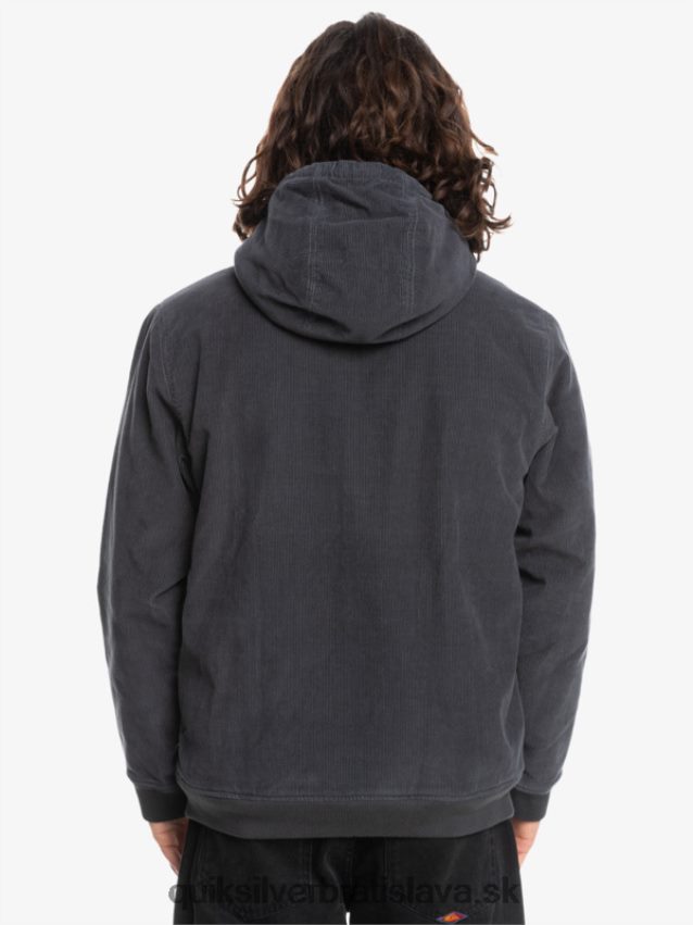 manšestrová bunda s trojitým nadväzcom Quiksilver muži B80HXR1558 asfaltka