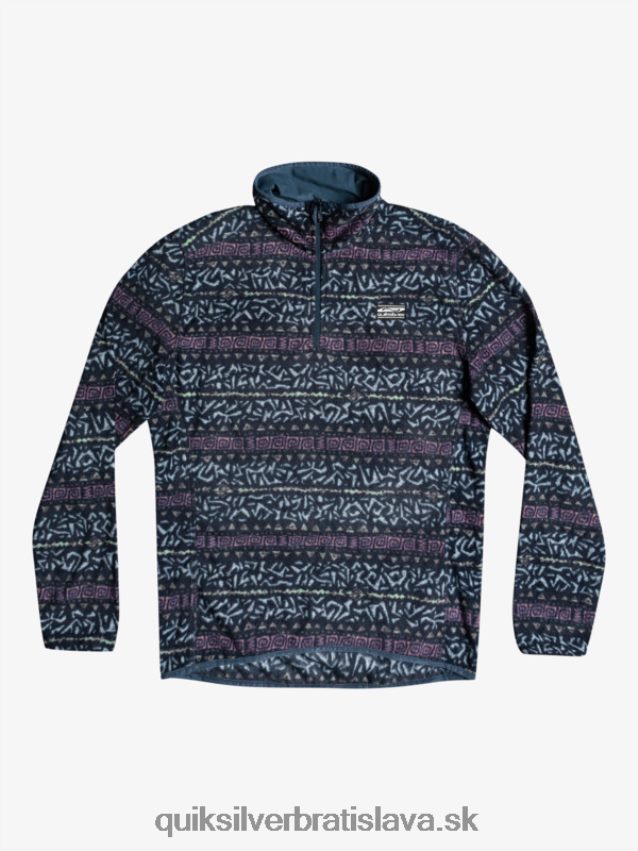 aker štvrť fleece sveter Quiksilver muži B80HXR1878 zaprášená orchidea nordic channel