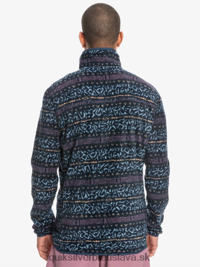 aker štvrť fleece sveter Quiksilver muži B80HXR1878 zaprášená orchidea nordic channel