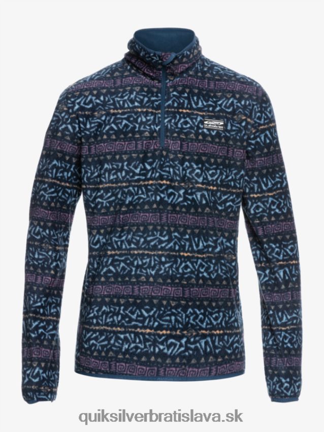 aker štvrť fleece sveter Quiksilver muži B80HXR1878 zaprášená orchidea nordic channel
