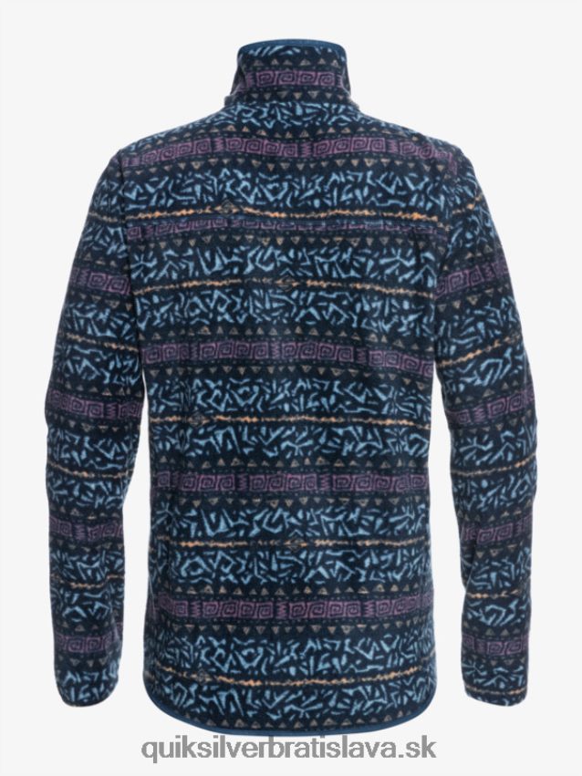aker štvrť fleece sveter Quiksilver muži B80HXR1878 zaprášená orchidea nordic channel