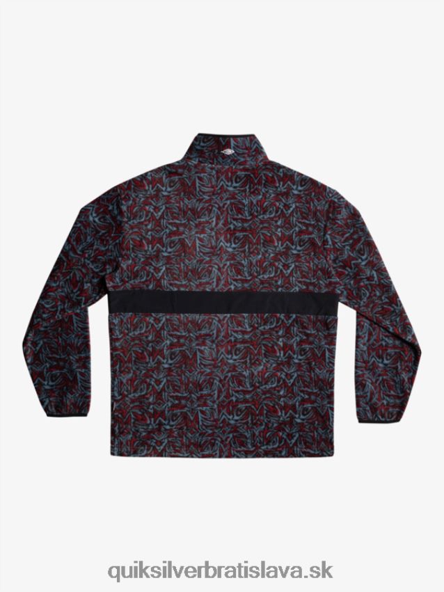 fleece na polovičný zips saturn Quiksilver muži B80HXR1562 provensálsky modrý saturn