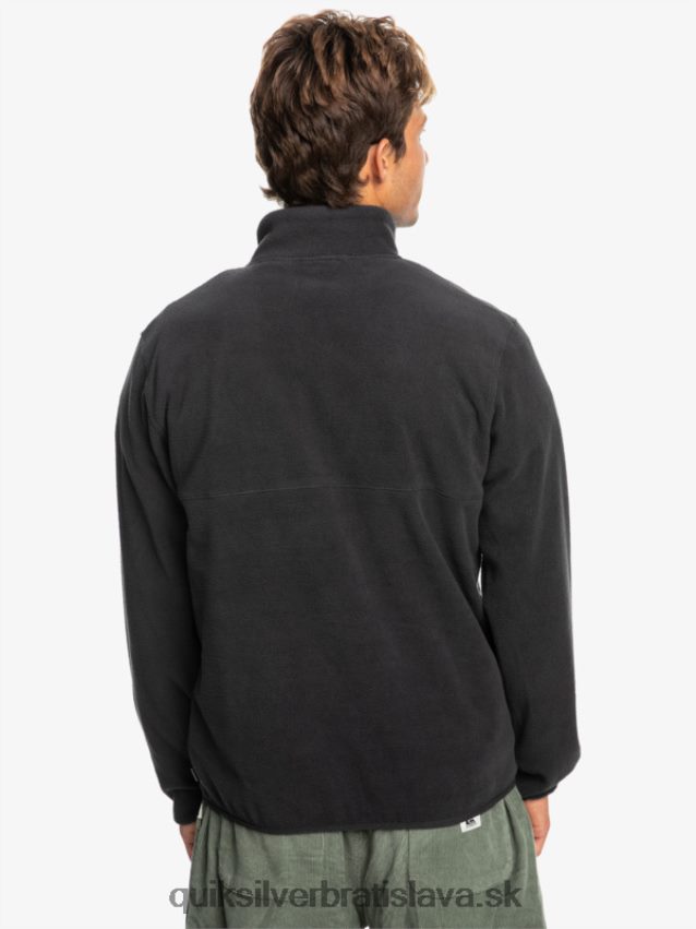 fleecový pulóver bez určenia Quiksilver muži B80HXR1040 fantóm