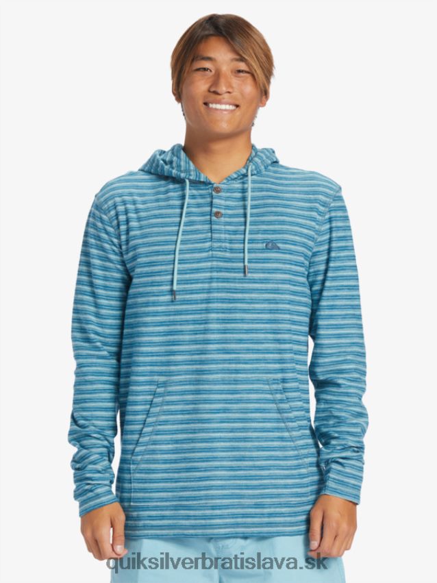 mikina s kapucňou Carlton Quiksilver muži B80HXR743 carlton cameo prúžok