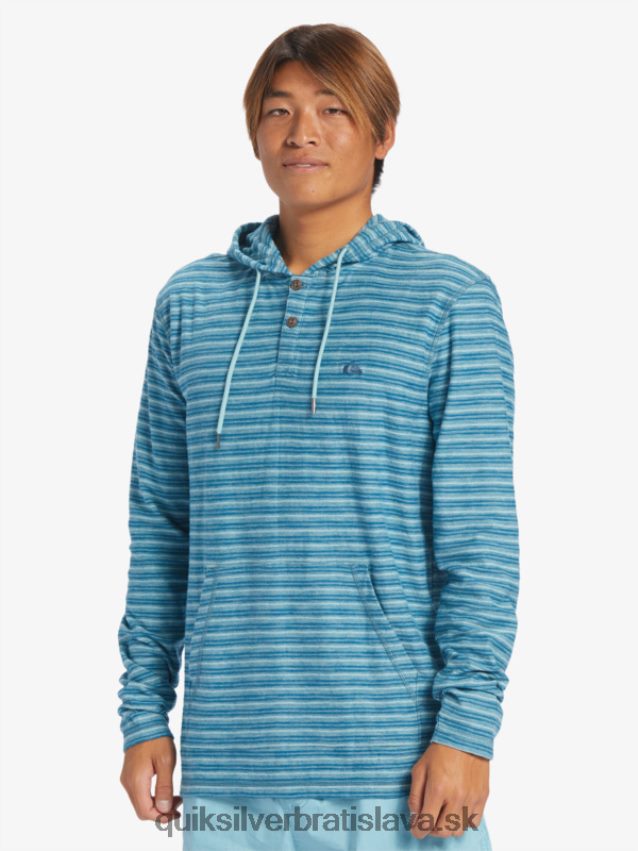 mikina s kapucňou Carlton Quiksilver muži B80HXR743 carlton cameo prúžok