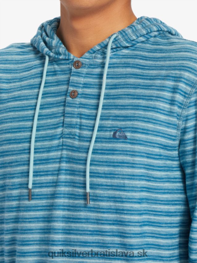 mikina s kapucňou Carlton Quiksilver muži B80HXR743 carlton cameo prúžok