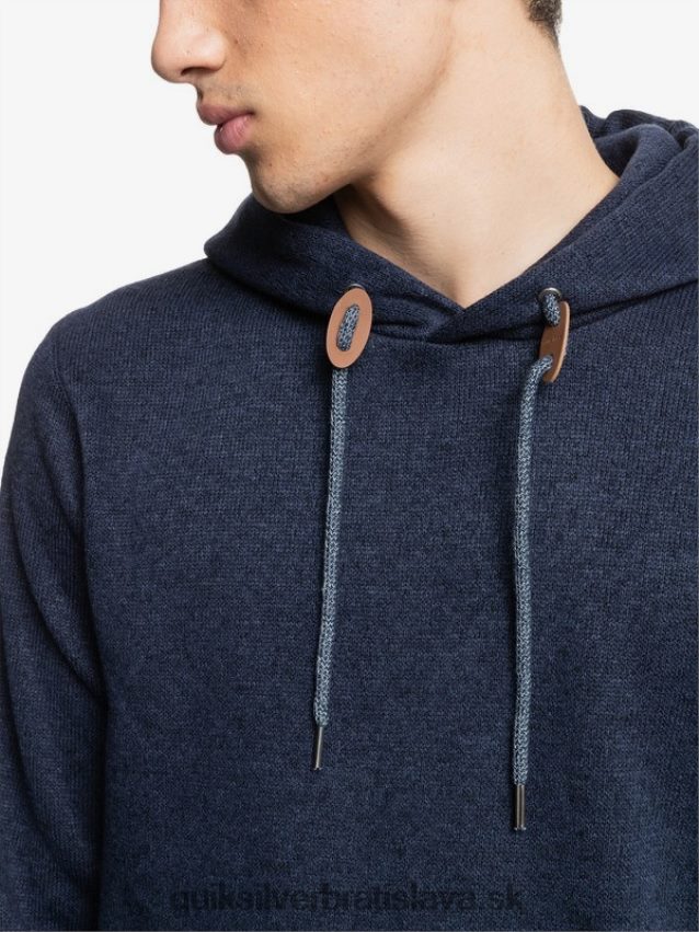 mikina s kapucňou keller Quiksilver muži B80HXR1712 parížska noc
